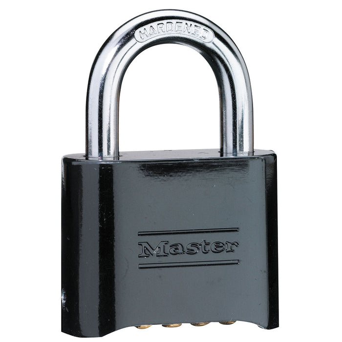Master Lock 178D Set Your Own Combination Solid Body Padlock; Black 2in (51mm) Wide-Combination-Master Lock-178D-MasterLocks.com