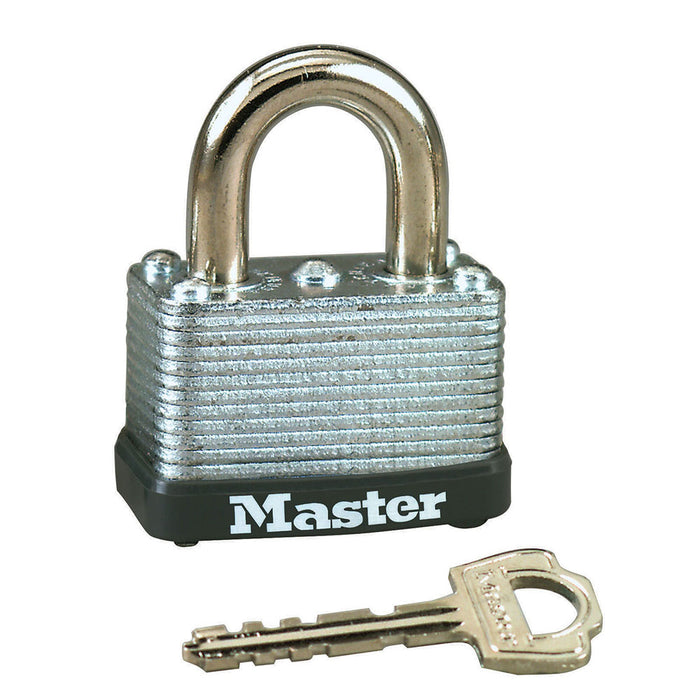 Master Lock 22D Laminated Steel Warded Padlock 1-1/2in (38mm) Wide-Keyed-Master Lock-22D-MasterLocks.com