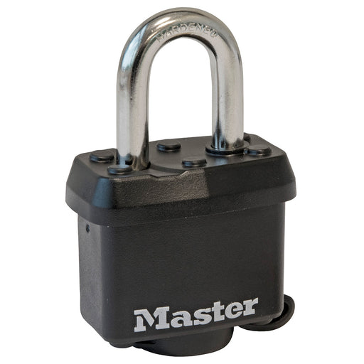 Master Lock 311 Laminated Steel Padlock 1-9/16in (40mm) wide-Keyed-Master Lock-Keyed Alike-3/4in-311KA-MasterLocks.com