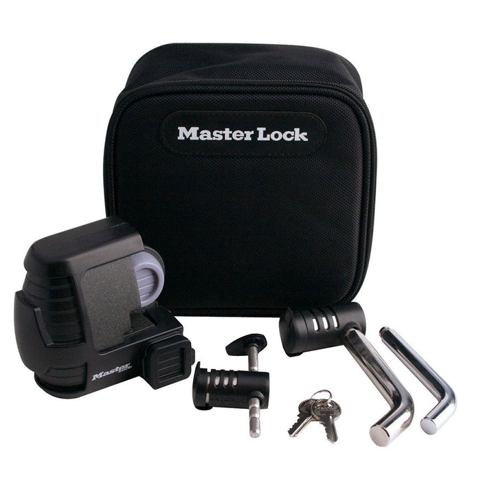 Master Lock 3794DAT Trailer Coupler Lock, Receiver Lock and Trailer Coupler Latch Lock; Combo Pack-Keyed-Master Lock-3794DAT-MasterLocks.com