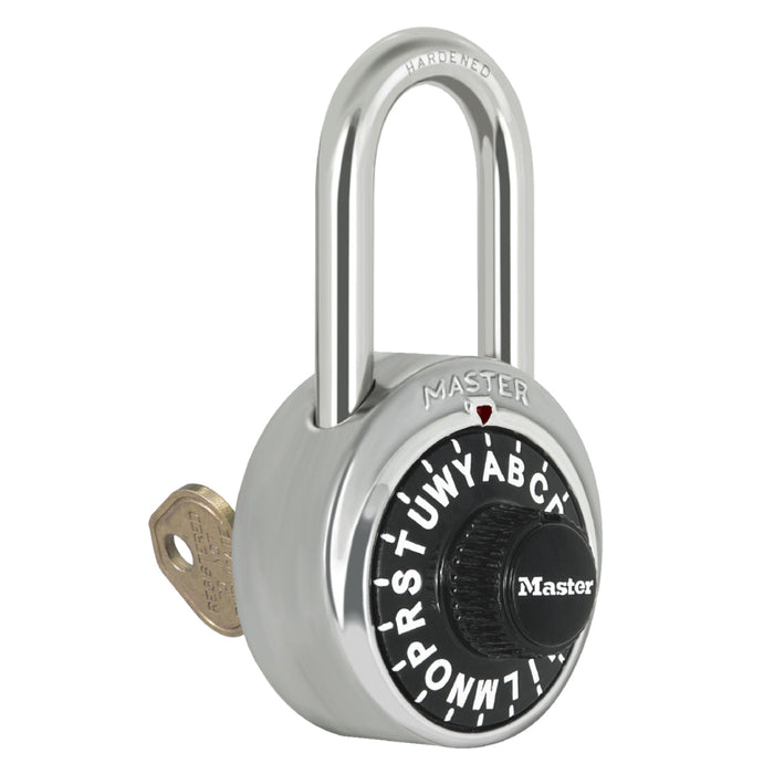 Master Lock 1585 General Security Combination Padlock with Control Key 1-7/8in (48mm) Wide-Combination-Master Lock-1585LF-MasterLocks.com