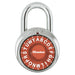 Master Lock 1573 1-7/8in (48mm) General Security Combination Padlock-Master Lock-Orange-1573ORJ-MasterLocks.com