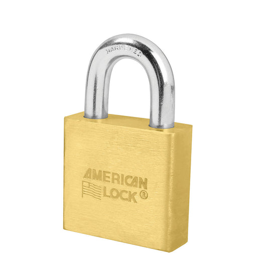 American Lock A5570 Solid Brass Padlock 2in (51mm) Wide-Keyed-American Lock-Keyed Different-A5570-MasterLocks.com