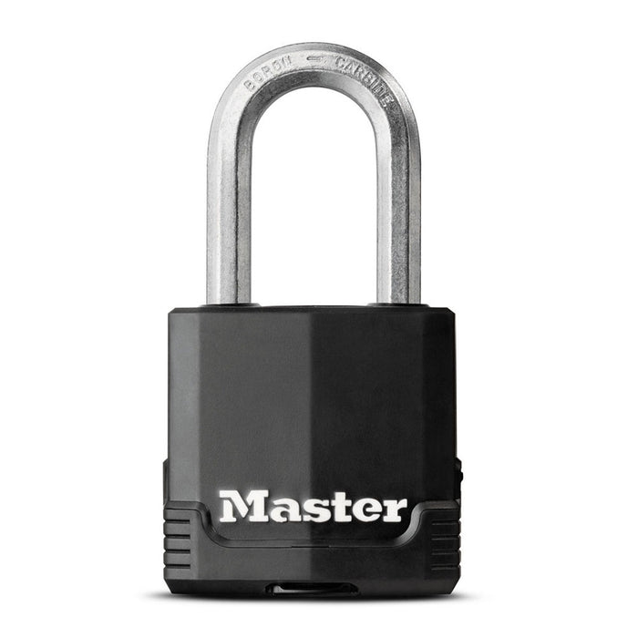 Master Lock M115XDHC 1-7/8in (48mm) Wide Magnum® Covered Laminated Steel Padlock-Master Lock-M115XDLFHC-MasterLocks.com