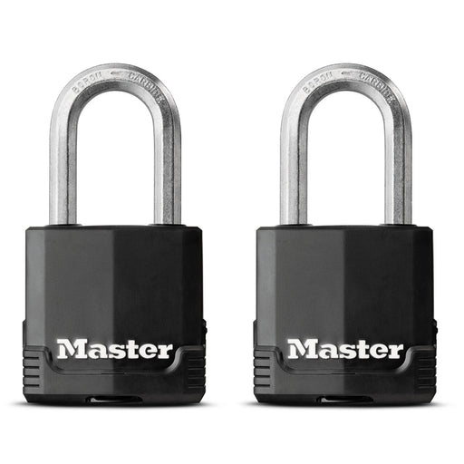 Master Lock Magnum Series Padlock, Keyed Different Key, Shrouded