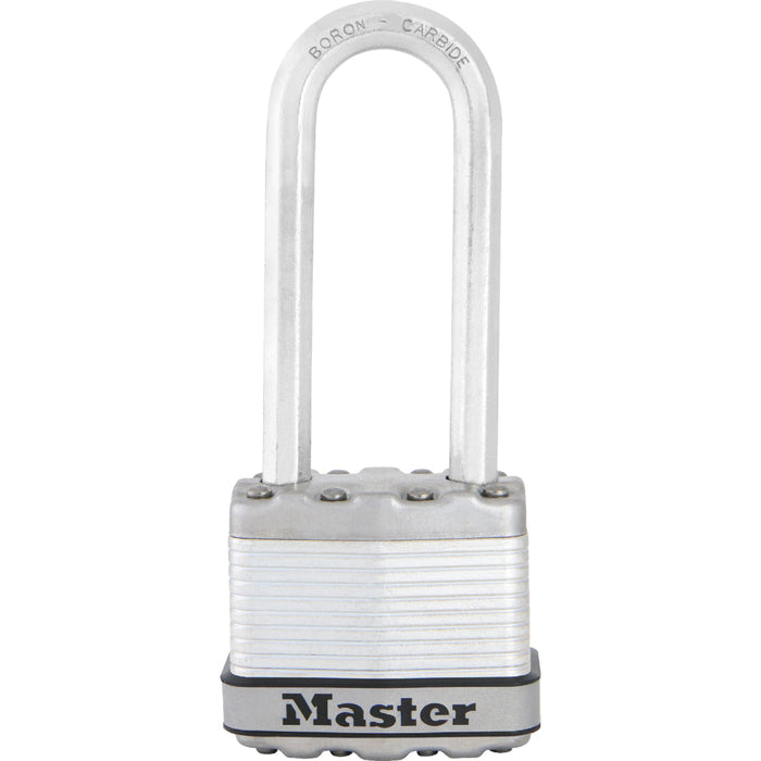 Master Lock M1 1-3/4in (44mm) Wide Magnum® Laminated Steel Padlock-Master Lock-Keyed Alike-2-1/2in-M1KALJ-MasterLocks.com