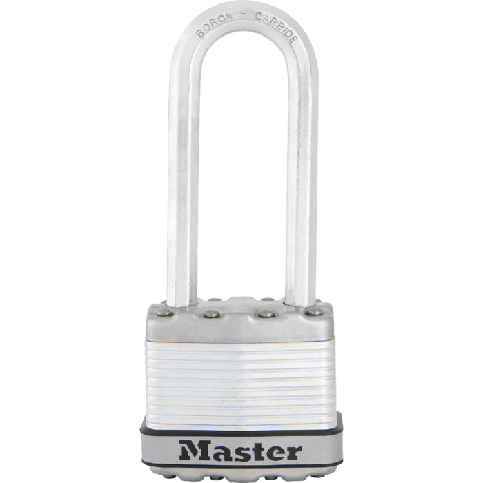 Master Lock M1XDHC 1-3/4in (44mm) Wide Magnum® Laminated Steel Padlock-Master Lock-2-1/2in-M1XDLJHC-MasterLocks.com