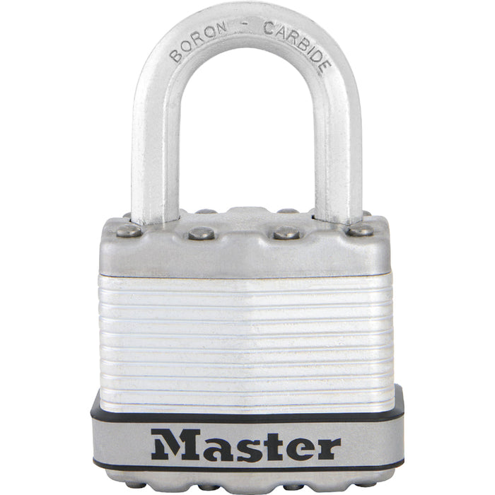 Master Lock M1 1-3/4in (44mm) Wide Magnum® Laminated Steel Padlock-Master Lock-Keyed Alike-1in-M1KA-MasterLocks.com