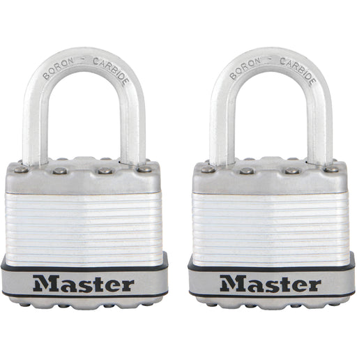 Master Lock M1XT 1-3/4in (44mm) Wide Magnum® Laminated Steel Padlock; 2 Pack-Master Lock-1in-M1XT-MasterLocks.com