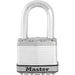 Master Lock M5 2in (51mm) Wide Magnum® Laminated Steel Padlock-Master Lock-Keyed Different-1-1/2in-M5XDLF-MasterLocks.com