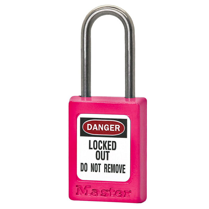 Master Lock S33 Global Zenex™ Thermoplastic Safety Padlock 1-3/8in (35mm) Wide, Non-Key Retaining