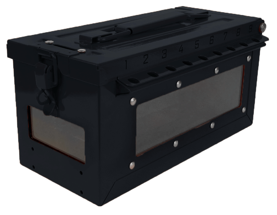 Master Lock S601 Portable Group Lockout Box with Key & Side Window
