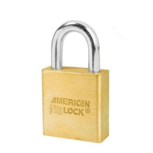 American Lock A5560 Solid Brass Padlock 1-3/4in (44mm) Wide-Keyed-American Lock-Keyed Alike-A5560KA-MasterLocks.com