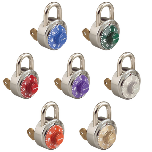 Dial Combination Locker Lock - Masterlock 1670 - Ideal Products